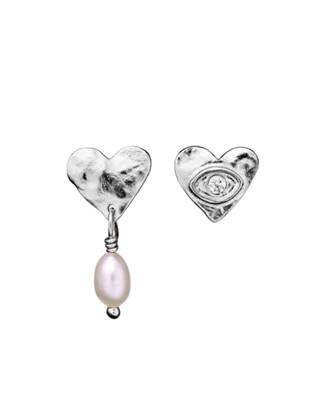 Vesta Øreringe - Sølv